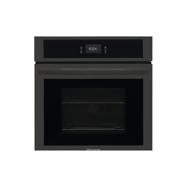 Electrolux Electrolux 27" Single Electric Wall Oven with Fan Convection Black Bed Bath